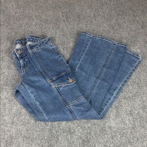 Wild Fable Blue Wide Leg Jeans